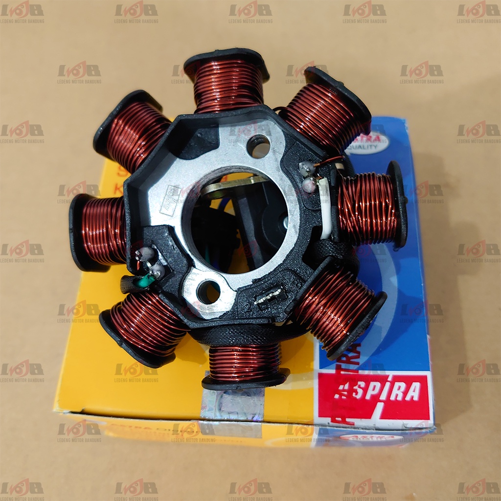 Aspira Spul Stator Comp Assy Karisma Supra X 125 Spull Magnet Pulser Bebek