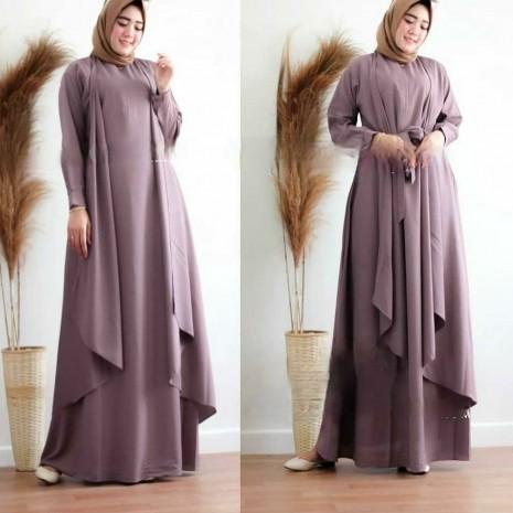 ❂ Gamis syar'i terbaru busui baju gamis muslim gamis Busui syar'i wanita dewasa model pesta kekinian