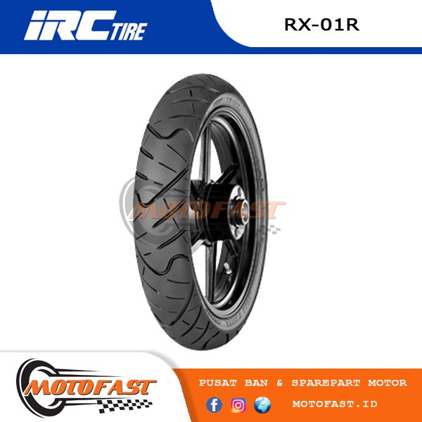 BAN MOTOR IRC TUBELESS 90/80-17 RX01R VIXION OLD BLK CB150 DPN