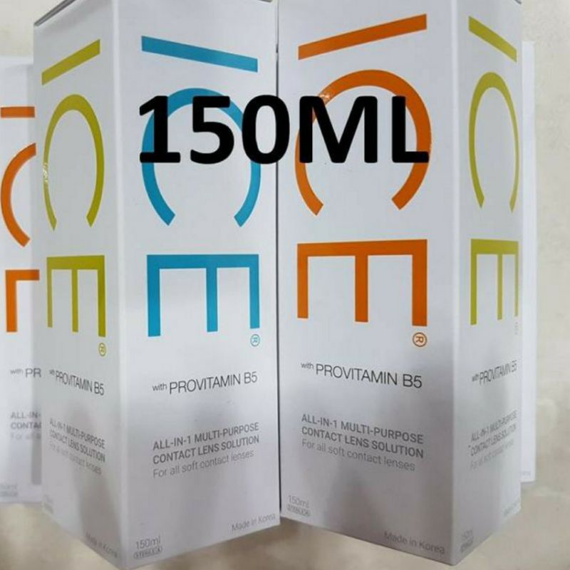 Air Softlens / Cairan Pembersih Softlens ICE 150 ML