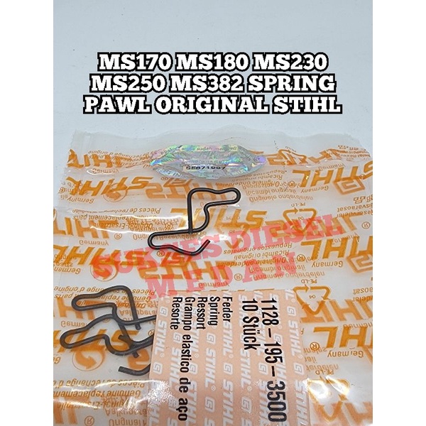 MS170 MS180 MS230 MS250 MS382 382 PAWL SPRING PER KUDA KUDA ENGKOL CHAINSAW SENSO SINSO GERGAJI MESI