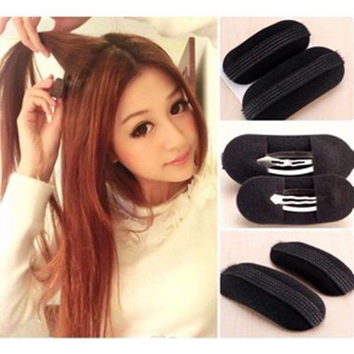 Jepit Hair Bump It / Bumpit / Penambah Volume Rambut Sanggul / Alat Sasak Rambut (2pcs/set) kimiko