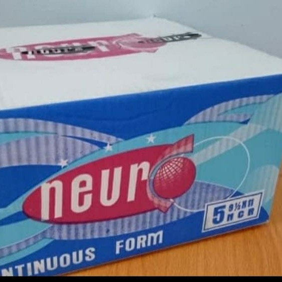 

Continous Form 91/2 x 11 5 Ply (K5 Neuro) NCR / Kertas Komputer atk