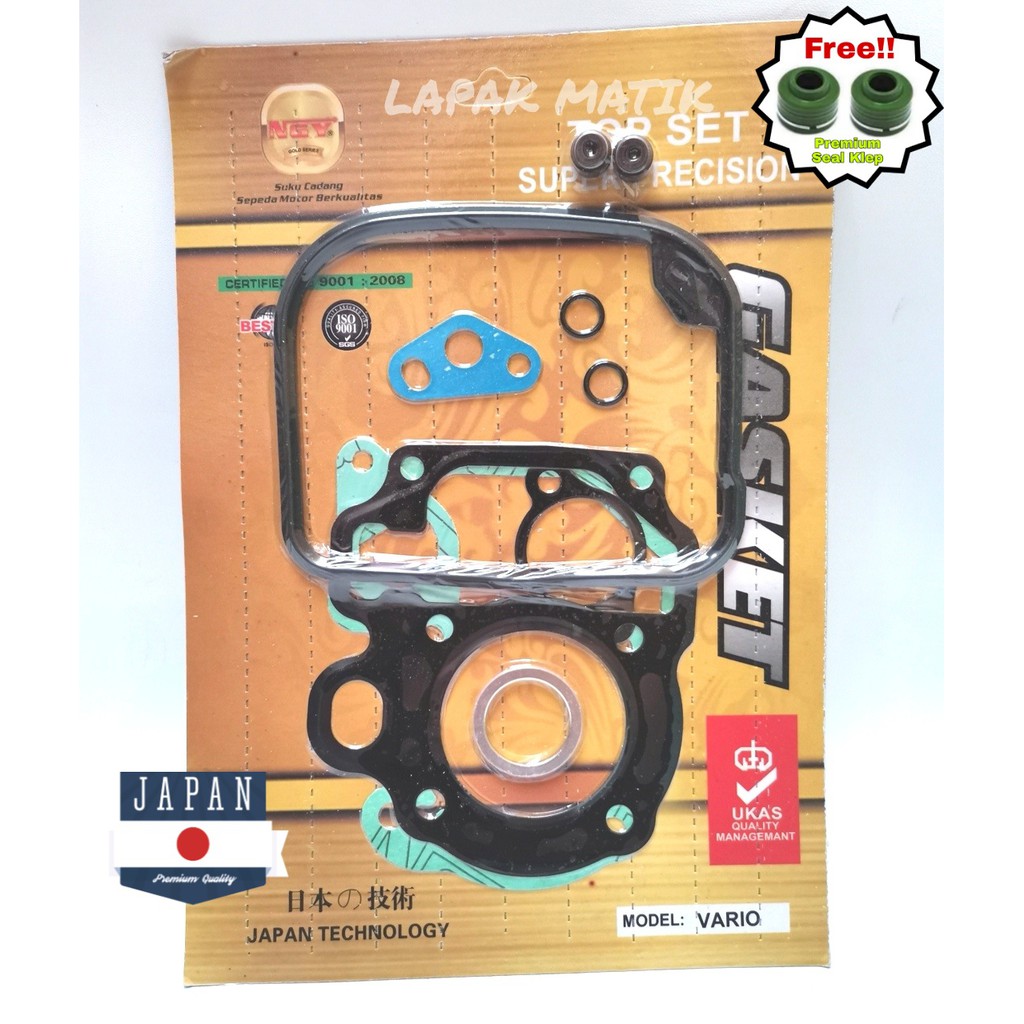 Paking Gasket TOP SET VARIO Nagoya Gold perpak packing