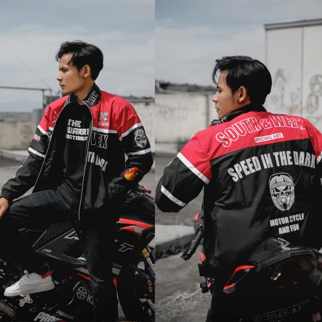 Nascar Jacket Vintage Southweek Race Series Original Distro - Jaket Nascar