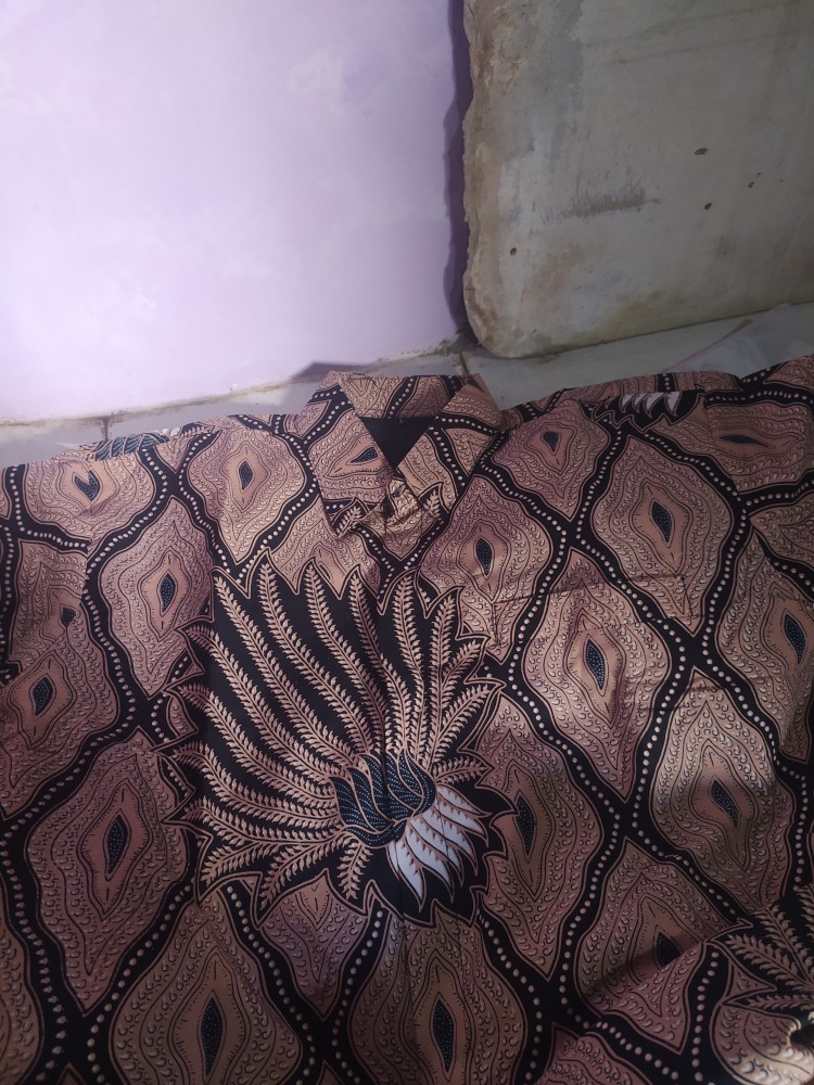 Pari Seiket Batik Pria Lengan Panjang Full Furing Batik Solo