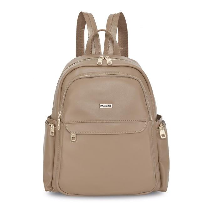 Tas Ransel Backpack Wanita En-ji Yongsan Backpack Khaki