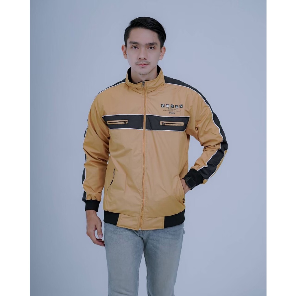 Jaket Taslan Nautic  JN -jaket motor pria anti air