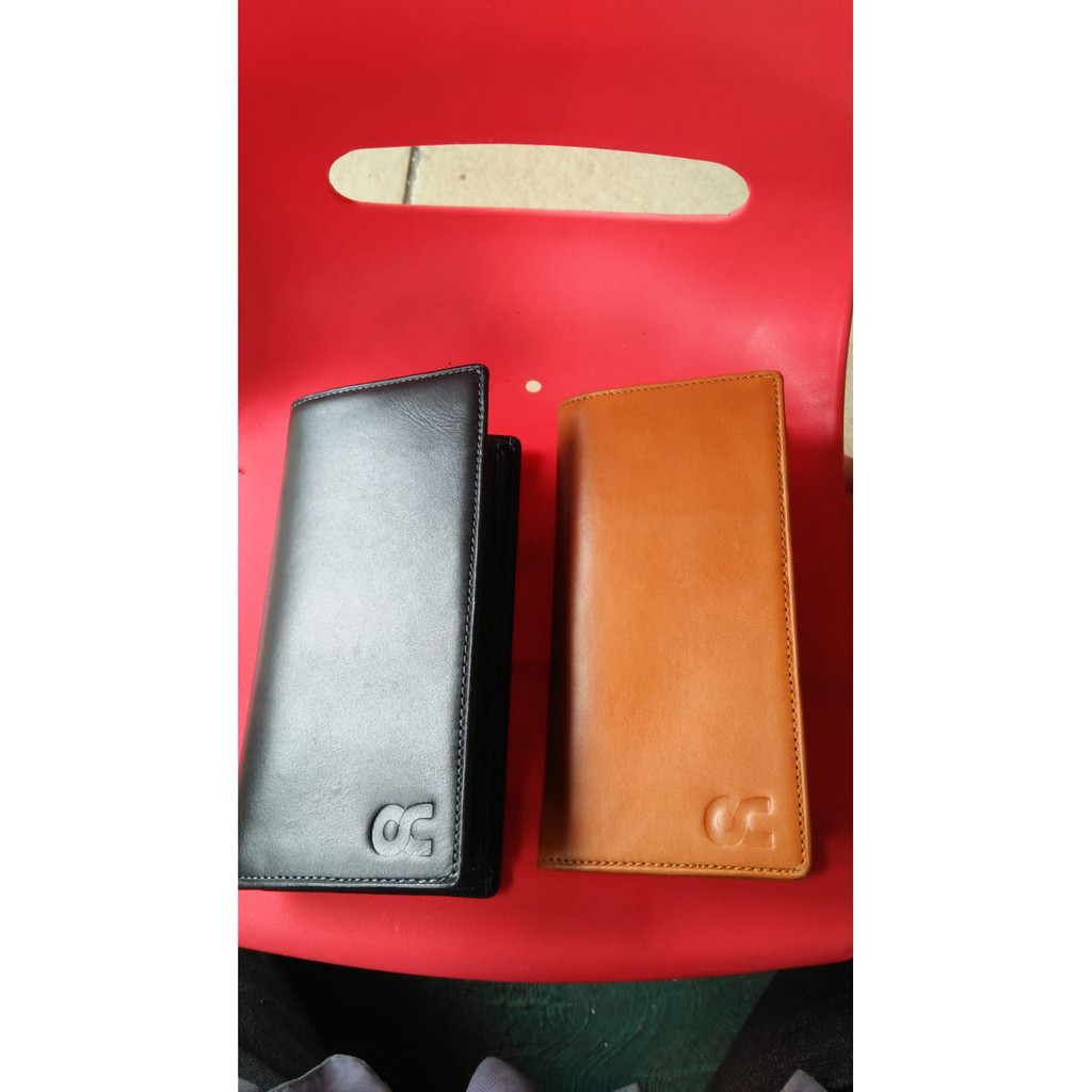 Dompet Kulit Pria 3/4 100% ORIGINAL Kulit Asli Sapi