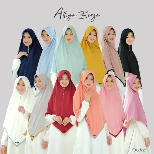 HIJAB INSTAN ALLIYA BERGO ||  AUDINA