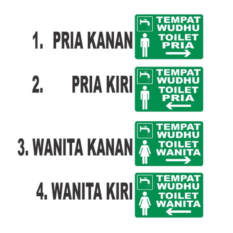 

STIKER TEMPAT WUDHU ARAH