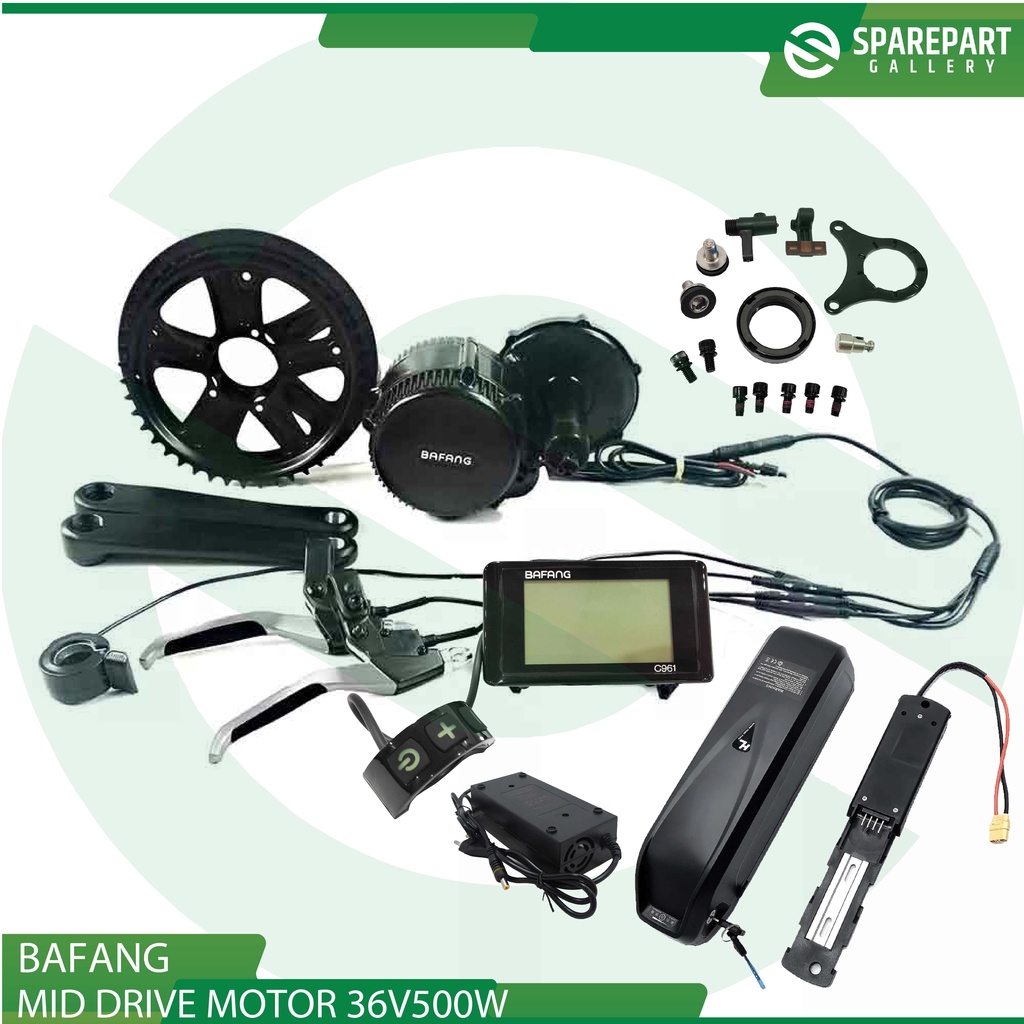 Full paket Bafang Mid Drive Motor 48v5000w Ebike Convertion Kit