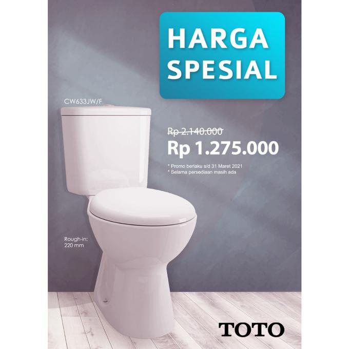 CLOSET / KLOSET / TOILET DUDUK TOTO CW633J SW633JP CW 633 J SW 633 JP / KLOSET