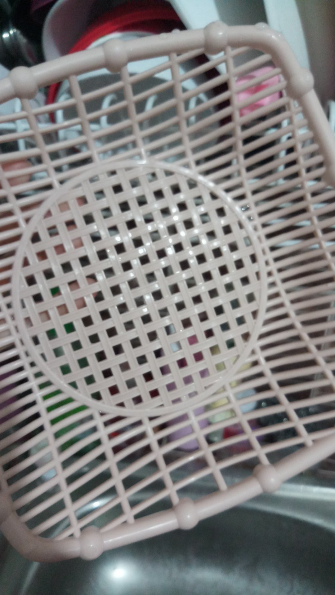 Piring Buah Sayur Piring Saji Piring Saringan Piring Rotan Plastik