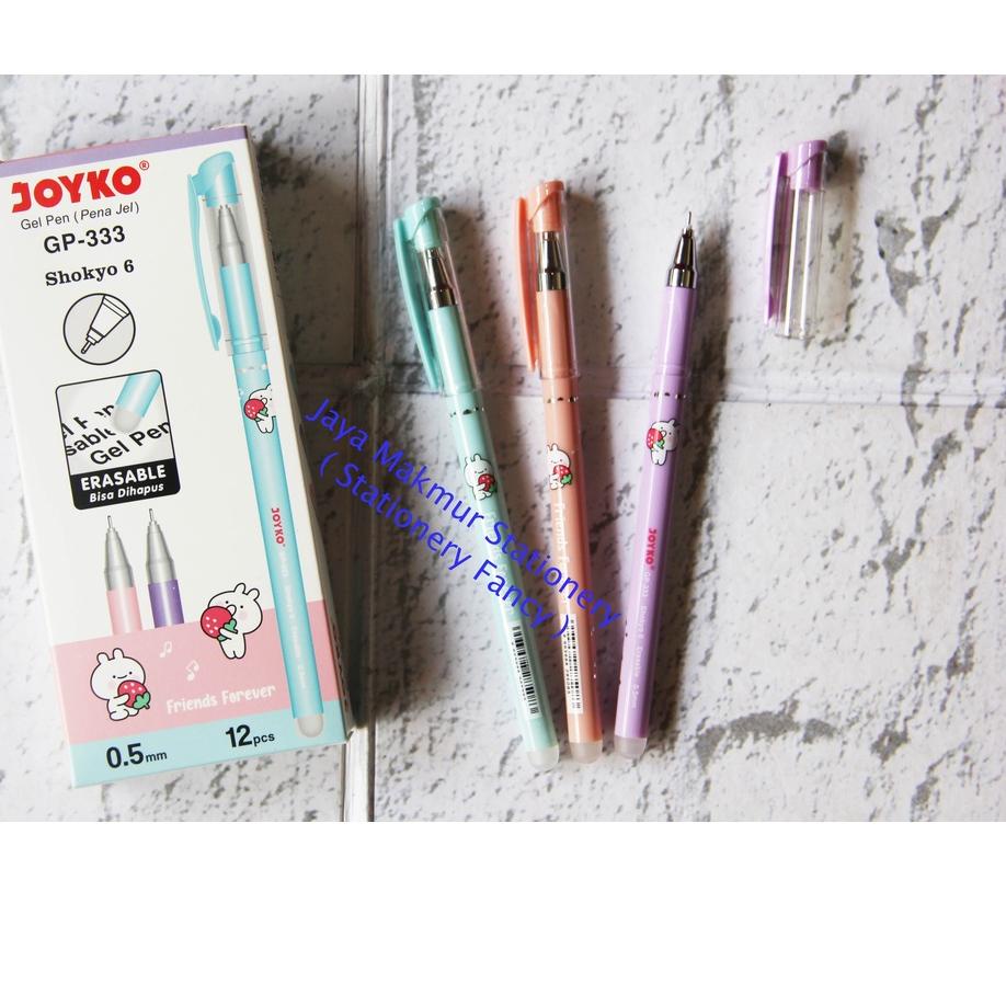 

Update - Pen gel Joyko Shokyo 6 GP-333 0.5 mm Erasable Bisa dihapus ..