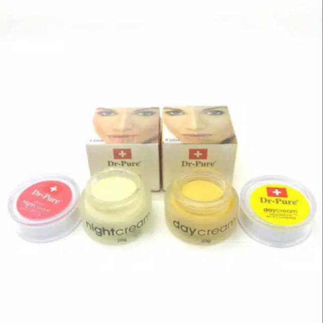 PAKET CREAM DR PURE DAY &amp; NIGHT BPOM