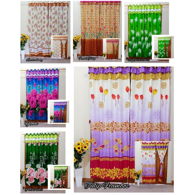 Gorden Poni Susun | Gorden Cantik | Gorden Jendela | Gorden Pintu | Gorden Minimalis | Gorden Susun