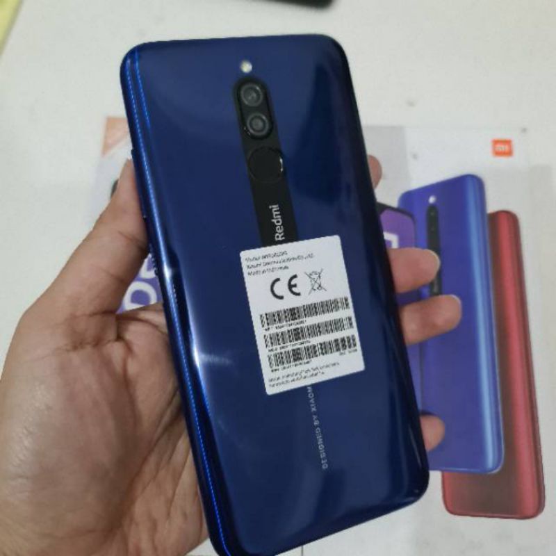 REDMI 8  3/32 FULLSET (SECOND/BEKAS)