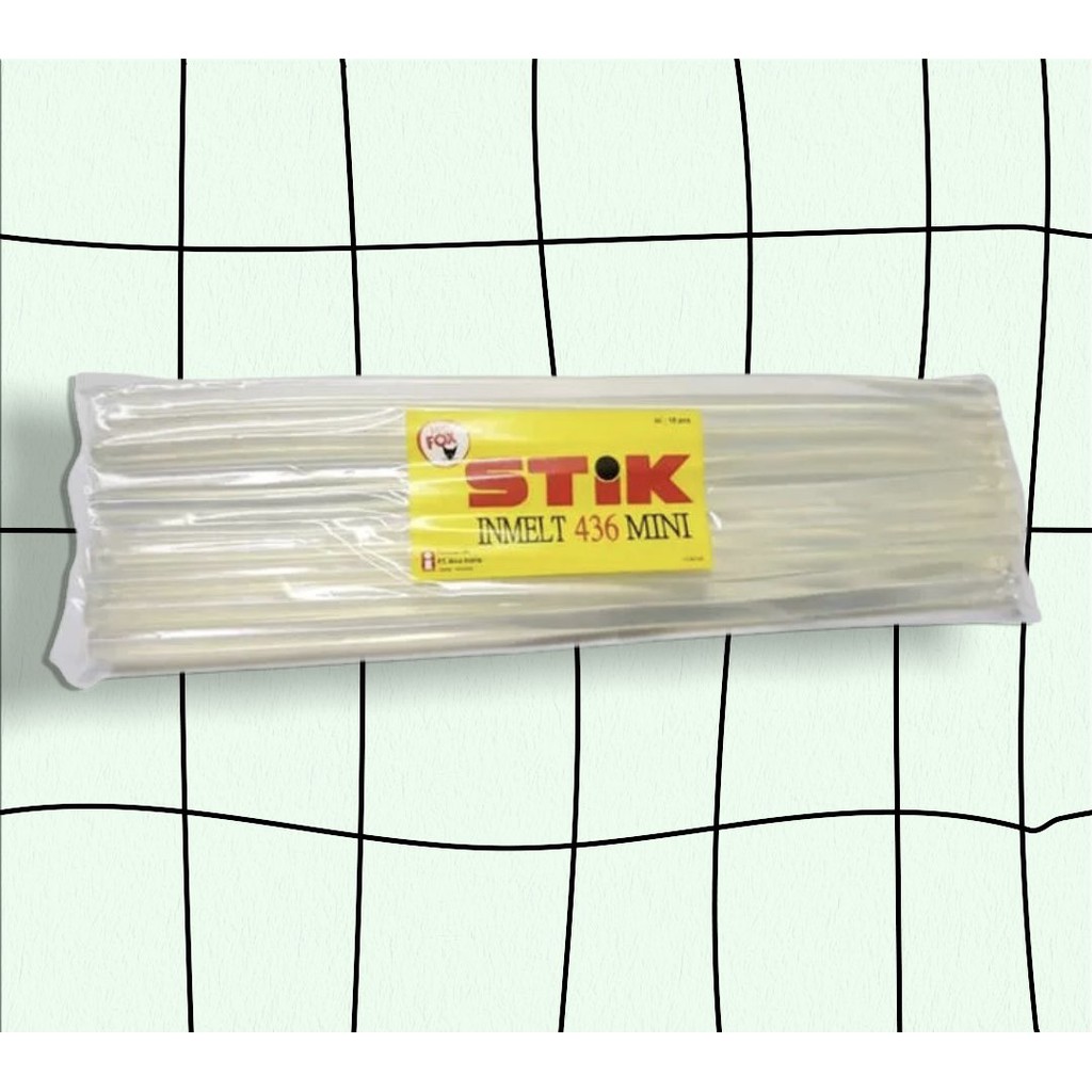 

Isi Lem Tembak/ Lem Bakar/ Refil Glue Gun Fox Stik Inmelt 436