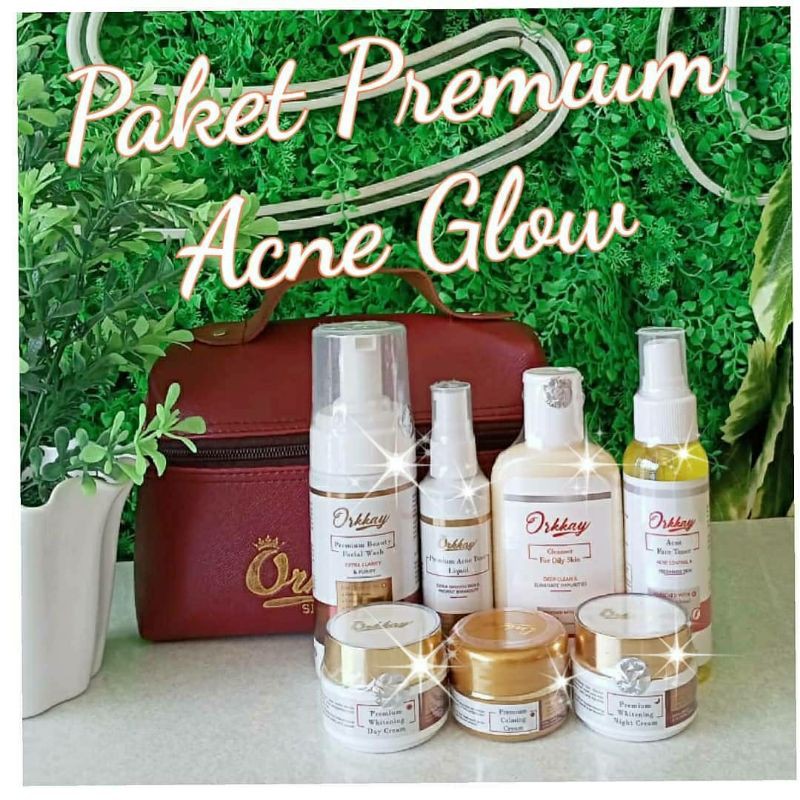Paket Premium Acne Glow Orkkay Skincare