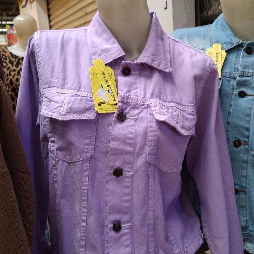Jaket Lilac Lepis Denim