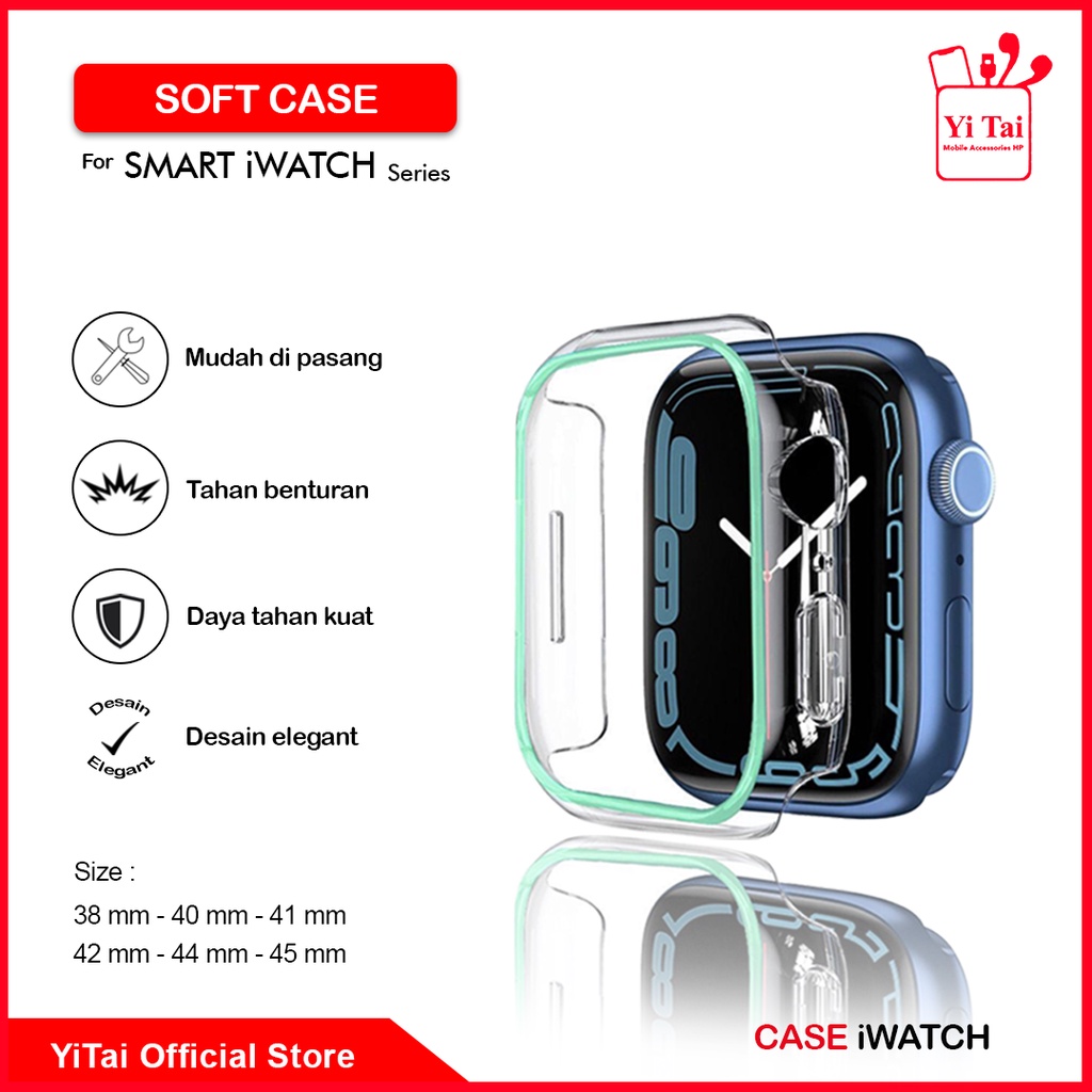 YI TAI - Case Iwatch Apple Watch Glow In The Dark 38MM 40MM 41MM 42MM