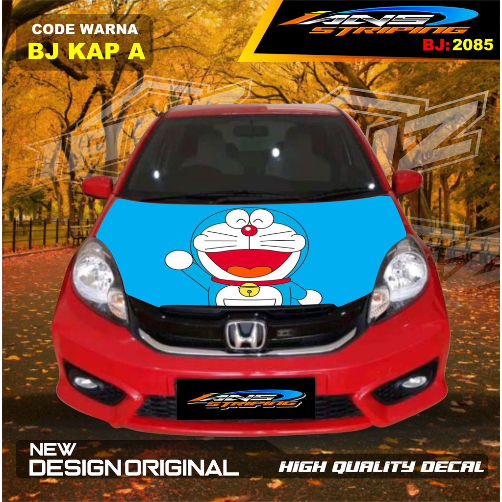 VARIASI STICKER KAP DEPAN MOBIL AVANZA XENIA / STIKER KAP MOBIL INNOVA / VARIASI STIKER KAP MESIN MOBIL HONDA JAZZ TOYOTA RUSH