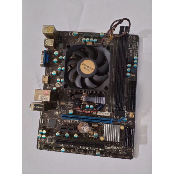 Jual Procesore Amd A6 6400K 3.9Hz (bonus kipas dan headsink) | Shopee ...