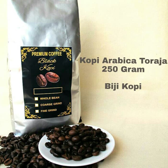 

KOPI ARABICA TORAJA / KOPI ARABIKA TORAJA 250 Gram - BIJI KOPI TORAJA COFFEE BEANS