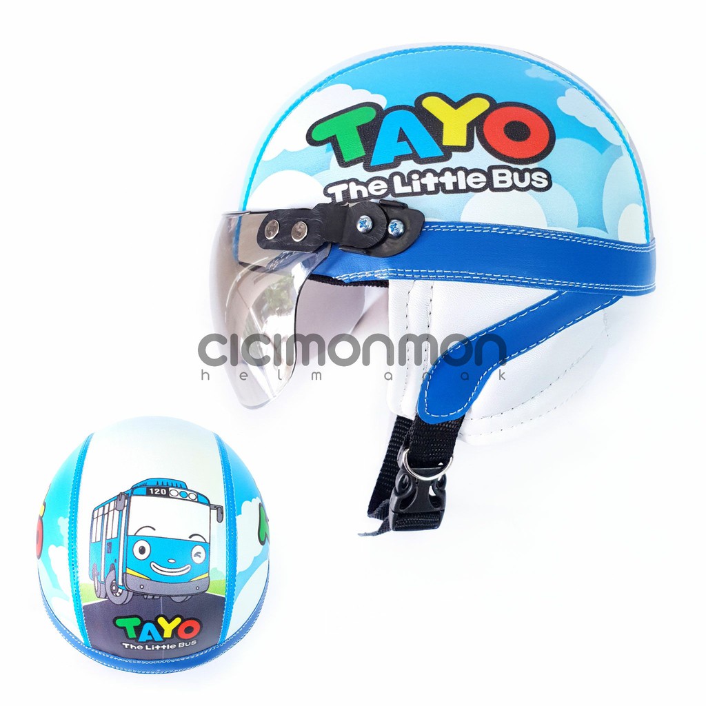 LIMITED EDITION Helm Anak Karakter Bus