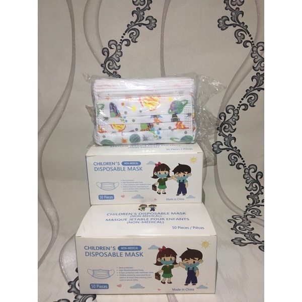 MASKER MEDIS ANAK MOTIF