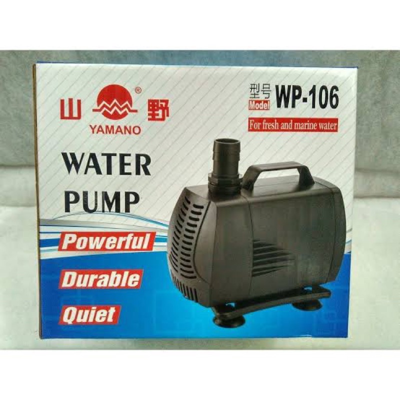 Pompa Yamano wp 106 water pump yamano wp106 pompa aquarium