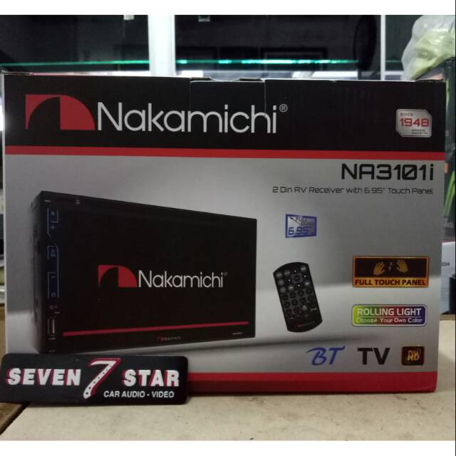 Doubledin nakamichi na3101 - tape mobil nakamichi na 3101 - headunit nakamichi na3101 - nakamichi