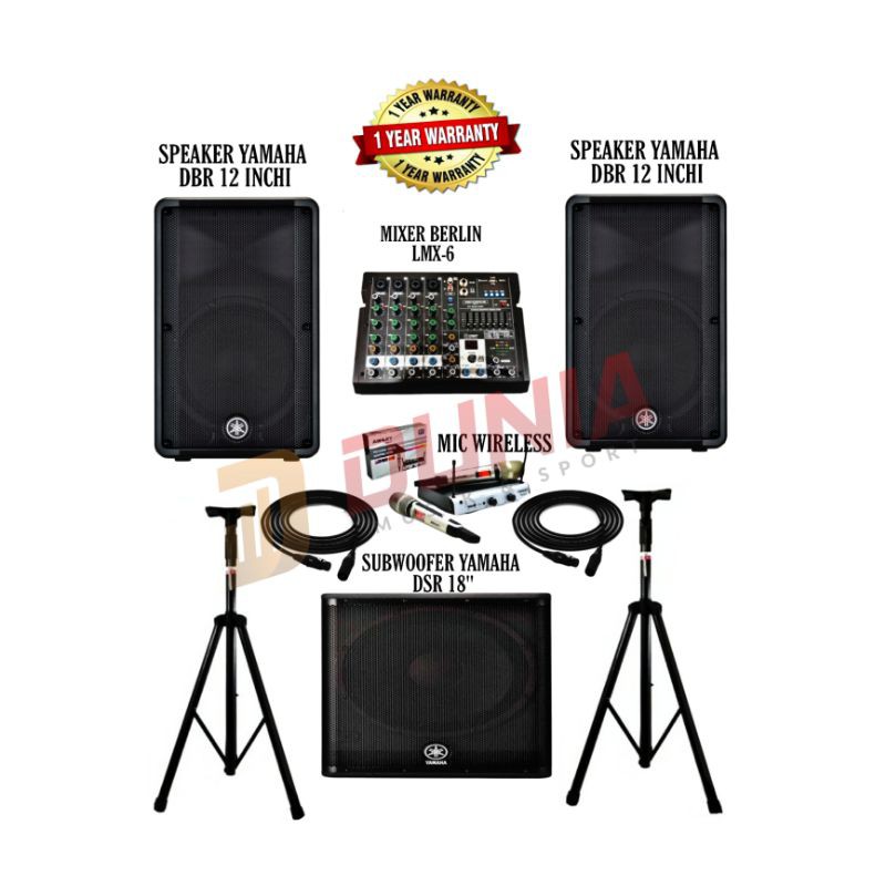 Paket SoundSystem Yamaha / Paket Meeting / Outdoor / Indoor IV