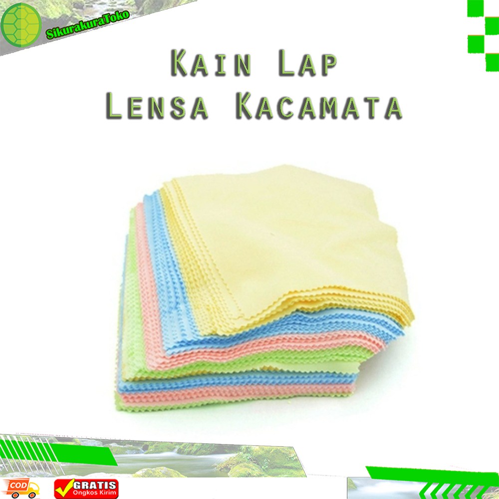 (SKR) Kain Lap Lensa Lens Kacamata Kaca Mata 13 x 14