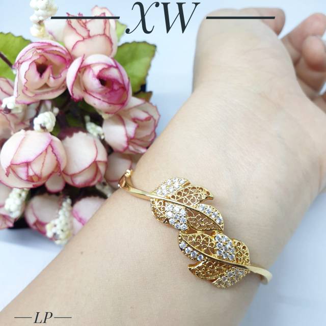 Gelang motif daun G06016