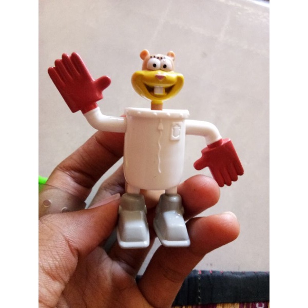 Action figure Spongebob McDonald Spongebob Happy Meal Patrick MCD Murah Meriah-14. Shandy Karate