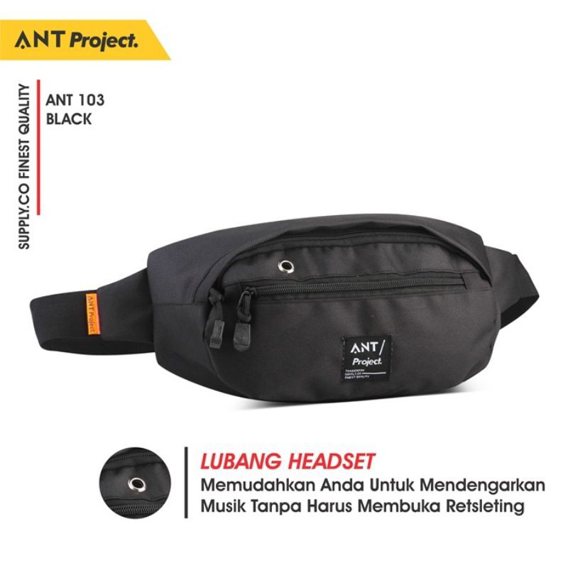 Jual Tas Pria Ant Projects Waistbag (Tas pinggang) | Shopee Indonesia