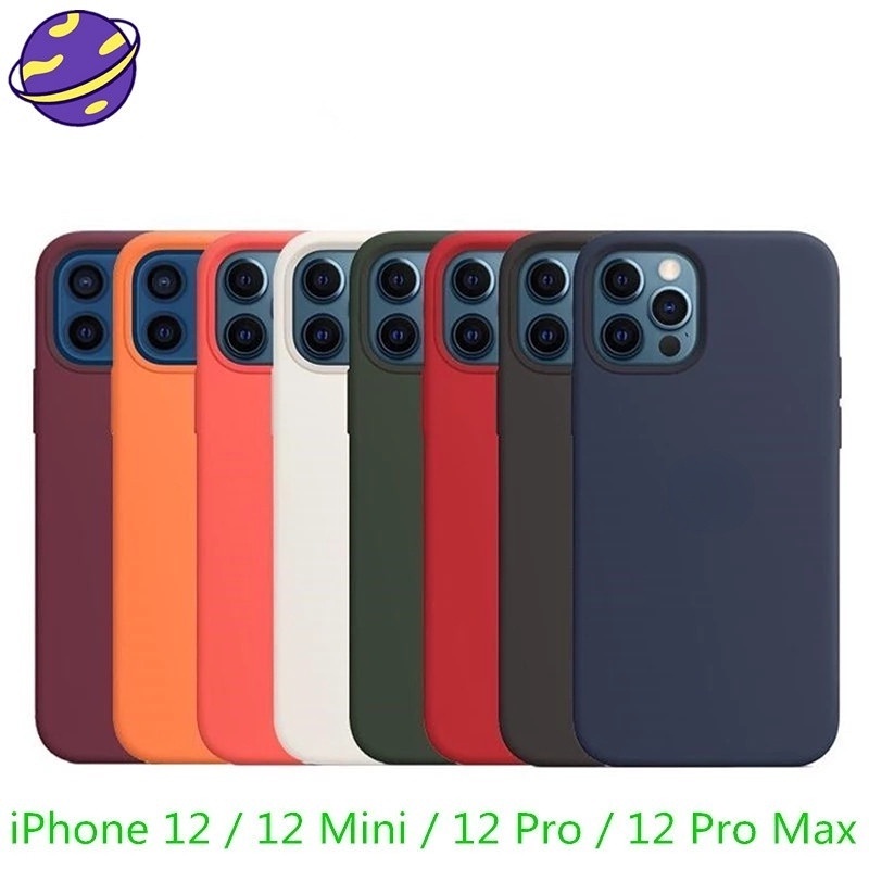 Casing Silikon Magnetik Wireless Charging Untuk IPhone 12 13 Pro Max
