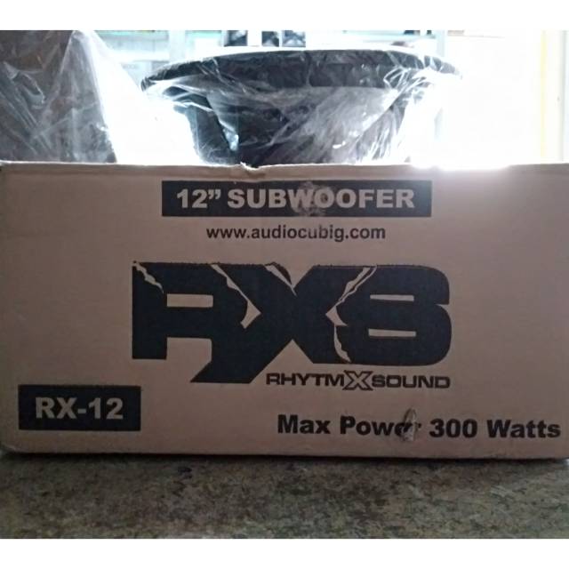 Subwoofer Rhytm X Sound 12 inchi CUBIG RX-12 Original
- Ready Stock