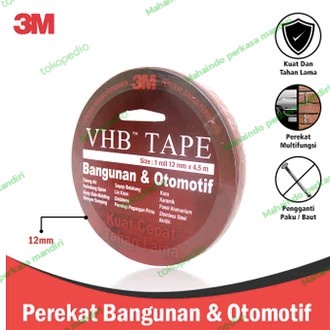 

Gilaa!!! Double Tape/ Double Tipe 3M Merah Perekat/Origional 3M Bergaransi