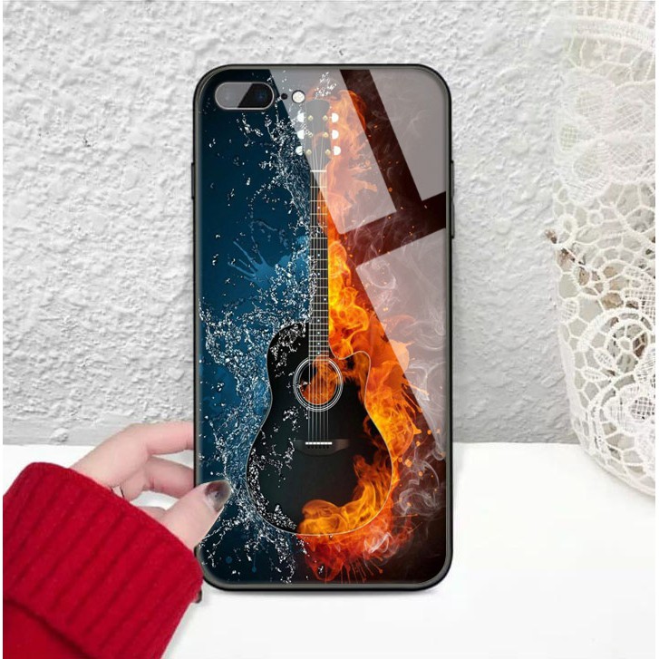 [K45] SoftCase Glass For Oppo Vivo Xiaomi Samsung Iphone Realme a12 a31 a5s a52 a91 a92 a3s a37