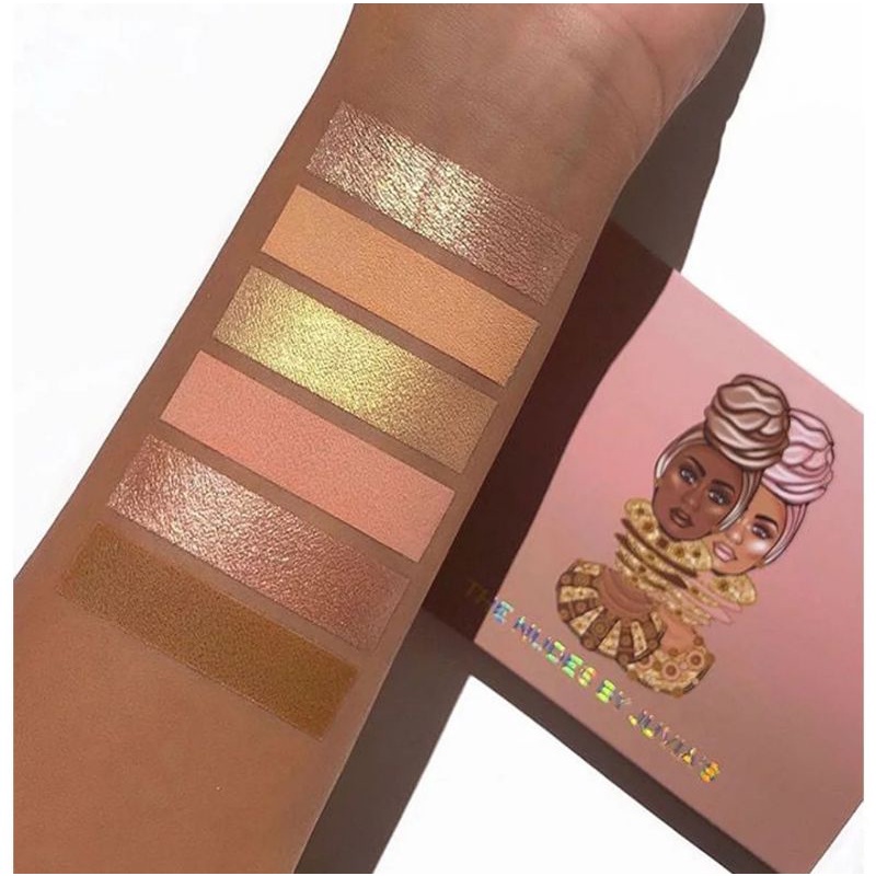 JUVIAS PLACE EYESHADOW PALETTE THE CHOCOLATES , THE NUDES , THE BLUSHED ROSE BY JUVIA'S