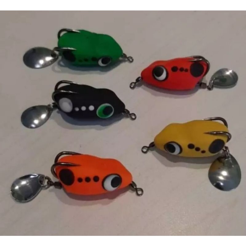 LURE pancing umpan kodok softrog soprok soprog Toman gabus ukuran standar variable