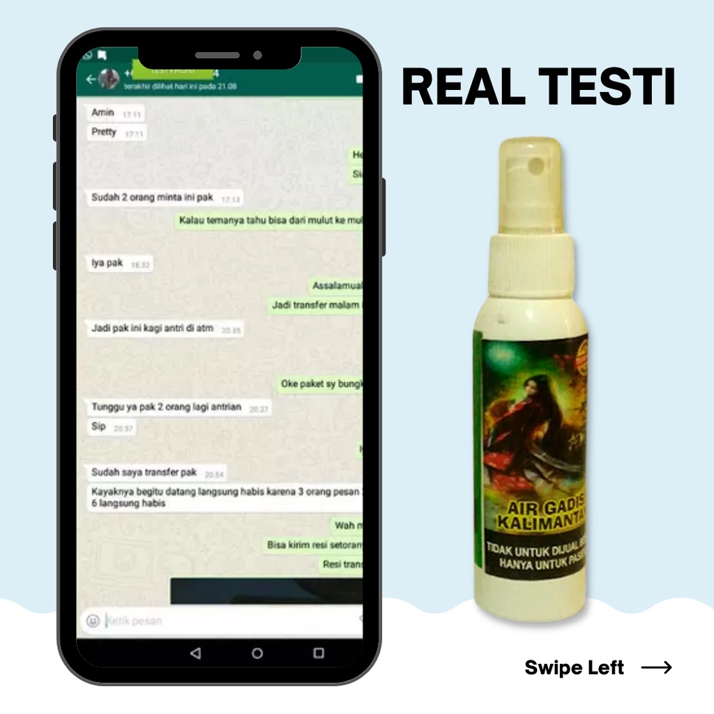 Air Gadis Kalimantan Ramuan Dayak Asli Bikin Rapet V Spray Miss V Pewangi Miss V Original