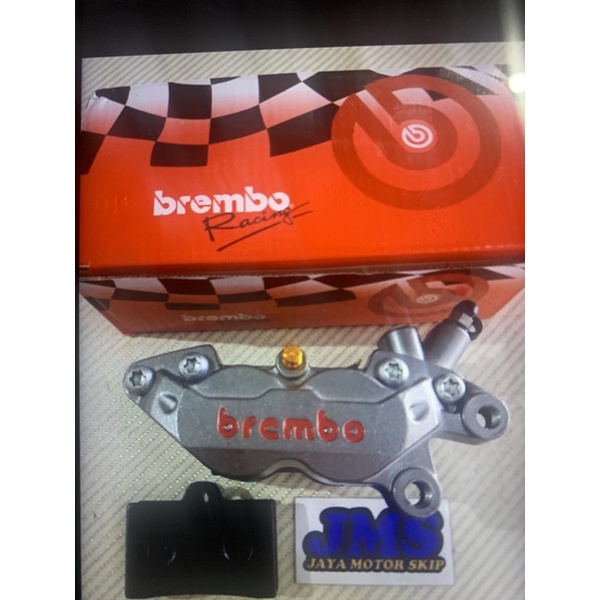 Kaliper Brembo 4P Grey Big Pot + Dispad Cadangan