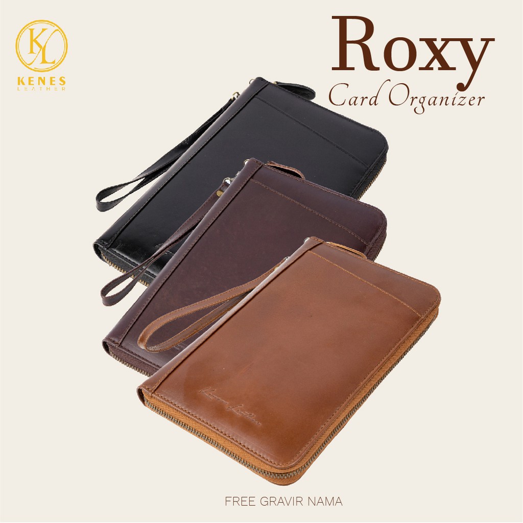 Dompet Kartu Unisex - ROXY - Kenes Leather