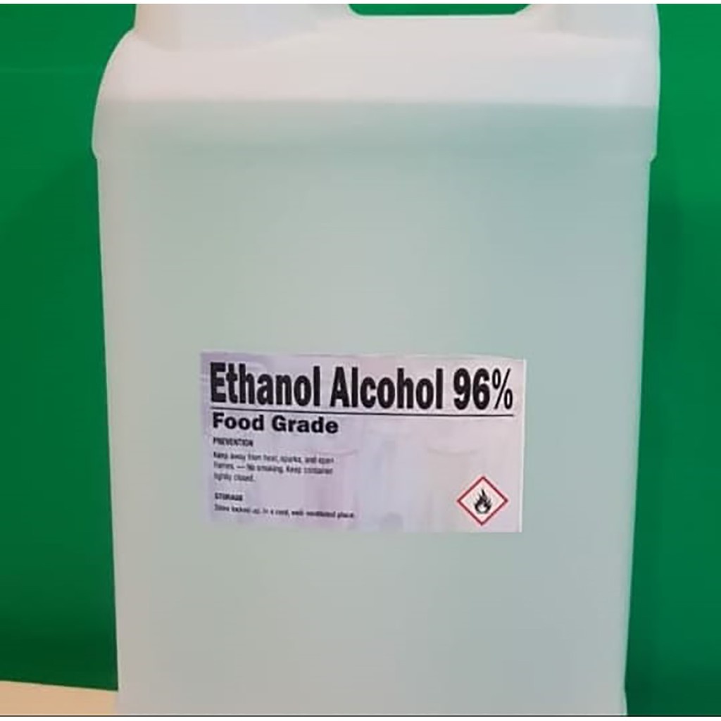 ETANOL ALKOHOL 96% 5000ml, FOOD GRADE