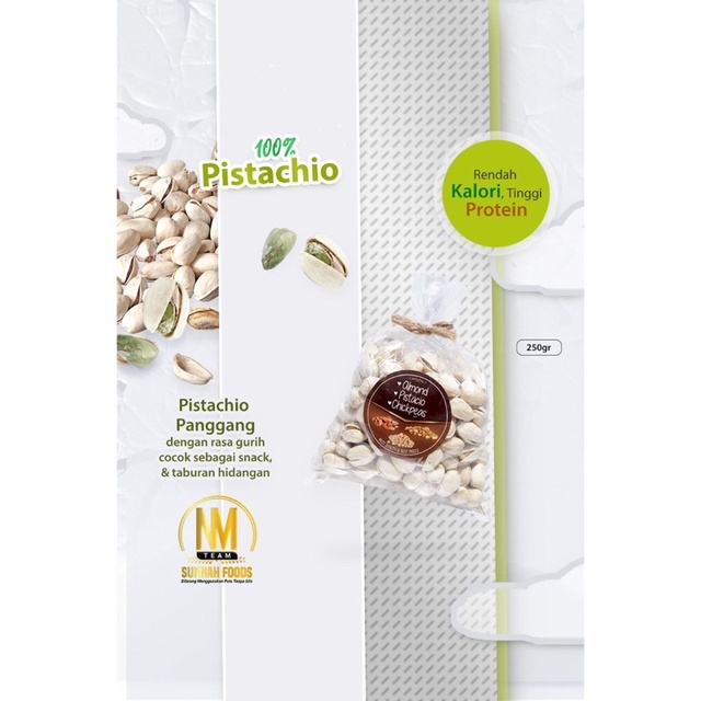 

PISTACHIO KEMASAN PLASTIK 250gr