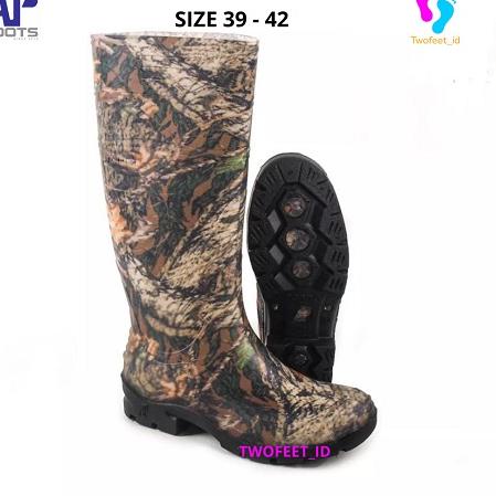 ❃ SEPATU BOOTS TACTICAL BERBURU AP TERRA FOREST - SEPATU BOOTS KARET TERBARU - AP BOOTS TERRA FOREST